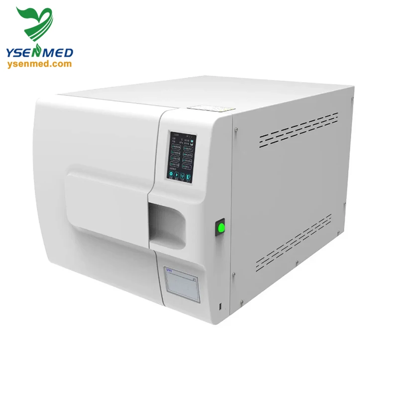 YSMJ-DGT-E45 Ysenmed medical classe b pressure steam sterilization equipment 23L 45L 18L Desktop steam autoclave class b