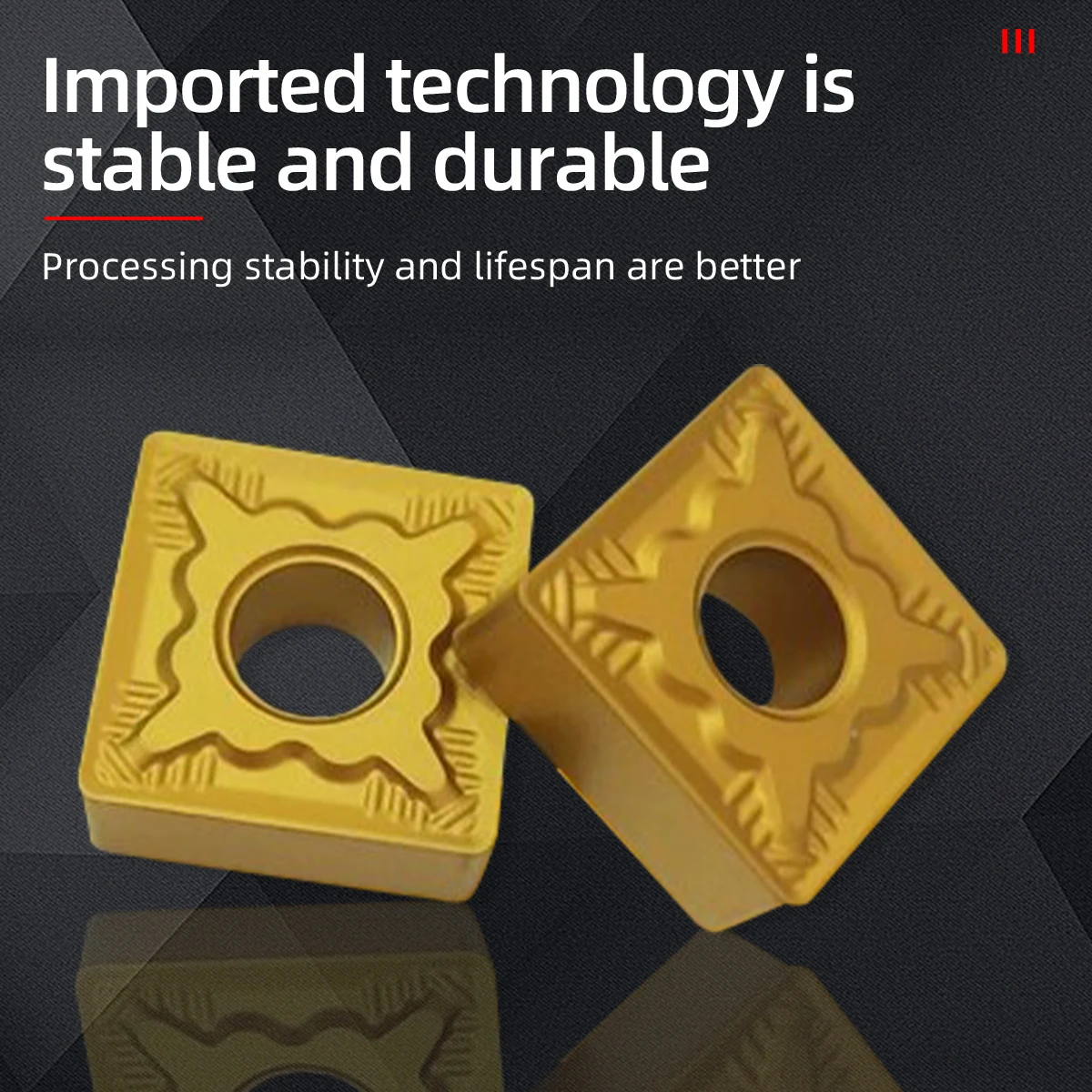 Golden heron blade Tungsten CNC Turning Inserts Carbide Inserts Tungsten Carbide Milling Insert