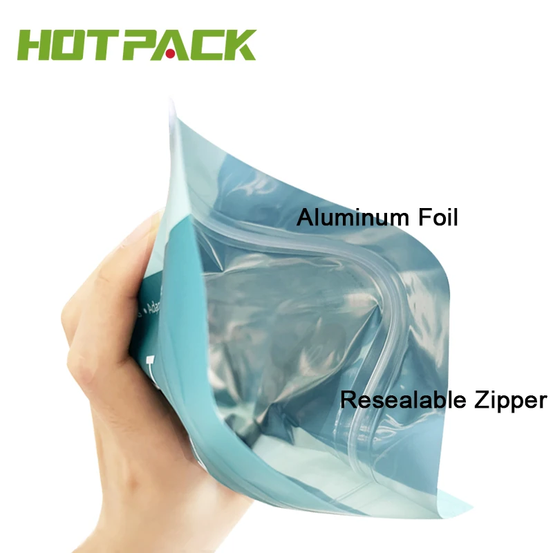 Custom Print Logo Design Plastic Food Seal Packaging Ziplock Foil Pouch 3.5g 7g 14g Zipper Smell Proof Candy Mylar Bag