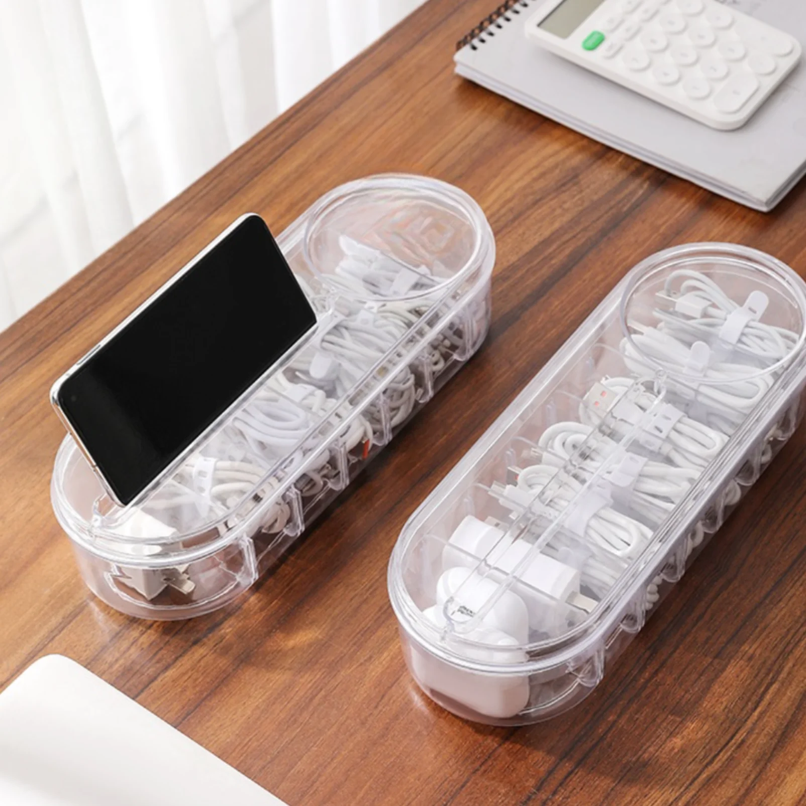Data Cable Power Cable Storage Cable Management Box Wire Tube Accessory Storage Box Home Storage