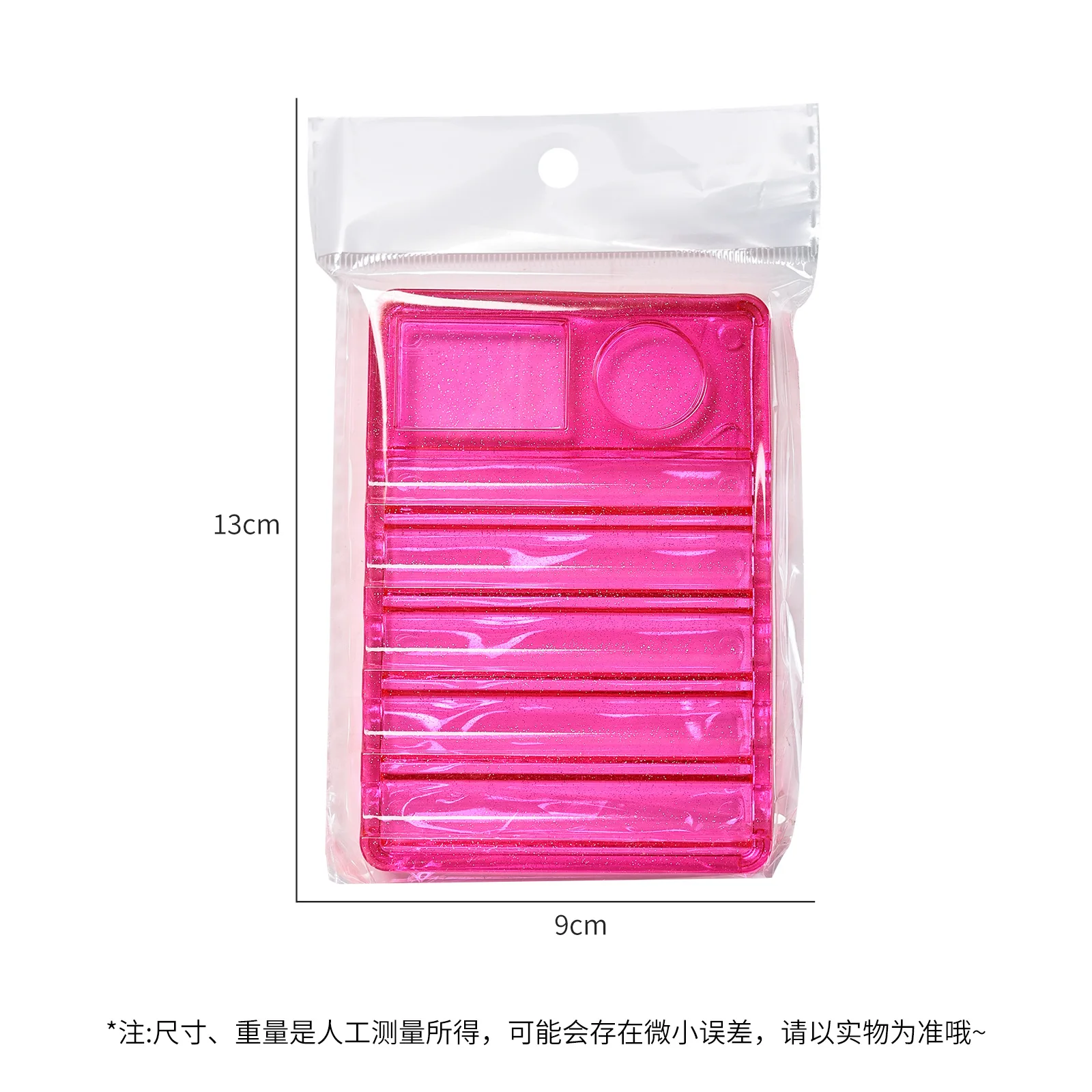 Оптовая продажа новые тренды инструменты для маникюрного салона 5 сеток пластиковая акриловая кисть ногтей палитра цветов держатель кистей