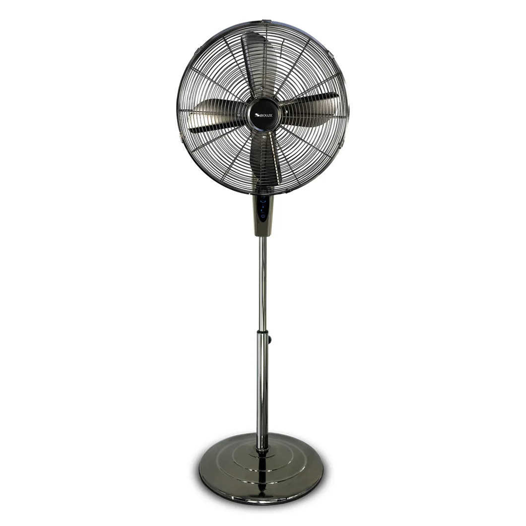 High Air Volume Round Base 18 Inch Metal Retro Industrial Fan
