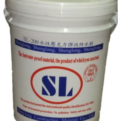 Elastic SL-200 water-based acrylic flexible waterproofing agent