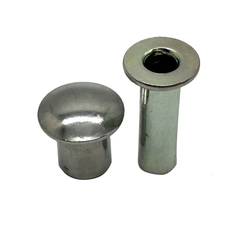 Chuanghe Supplier Cheap Blind Rivet Din 6791 Steel 2mm Truss Head Semi-Tubular Rivets