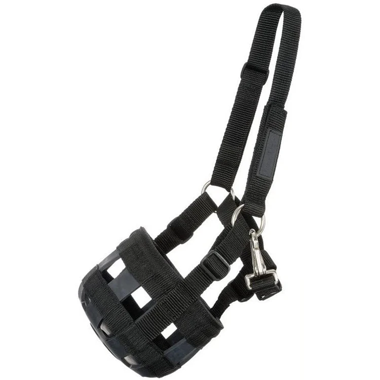 
Factory Direct Sales Equestrian Supplies Plastic Newest Grazing Horse Muzzle Horse Muzzle= 