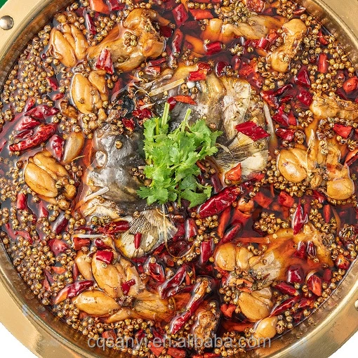 Factory Catering Package Hot Pot Seasoning Fish Frog Legs Condiments Strong Aroma Cooking Seafood Base Boiled Fish Seasoning