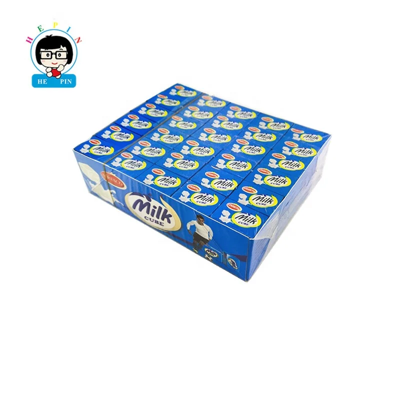 Milk Cube Candy Flavor Tablet Sweet Strong Compress
