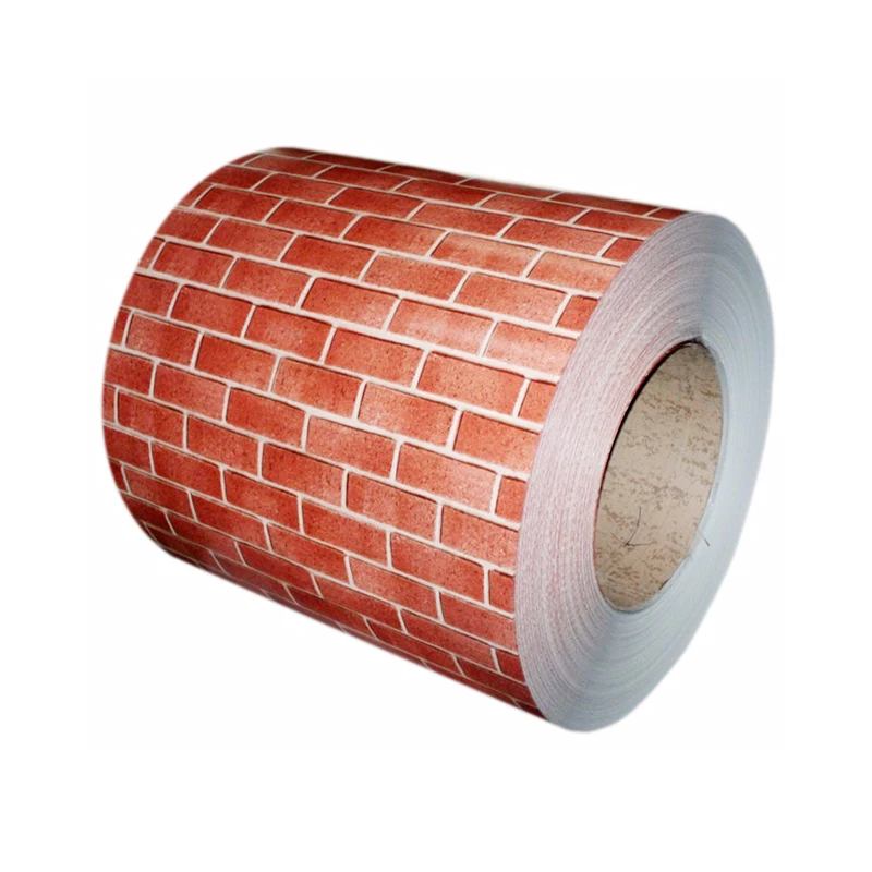 Самый популярный класс PPGI PPGL предварительно окрашенный кирпич дизайн