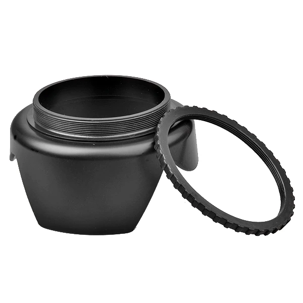 Universal screw mount flower shape 72mm Lens hood universal for all brand digital camera