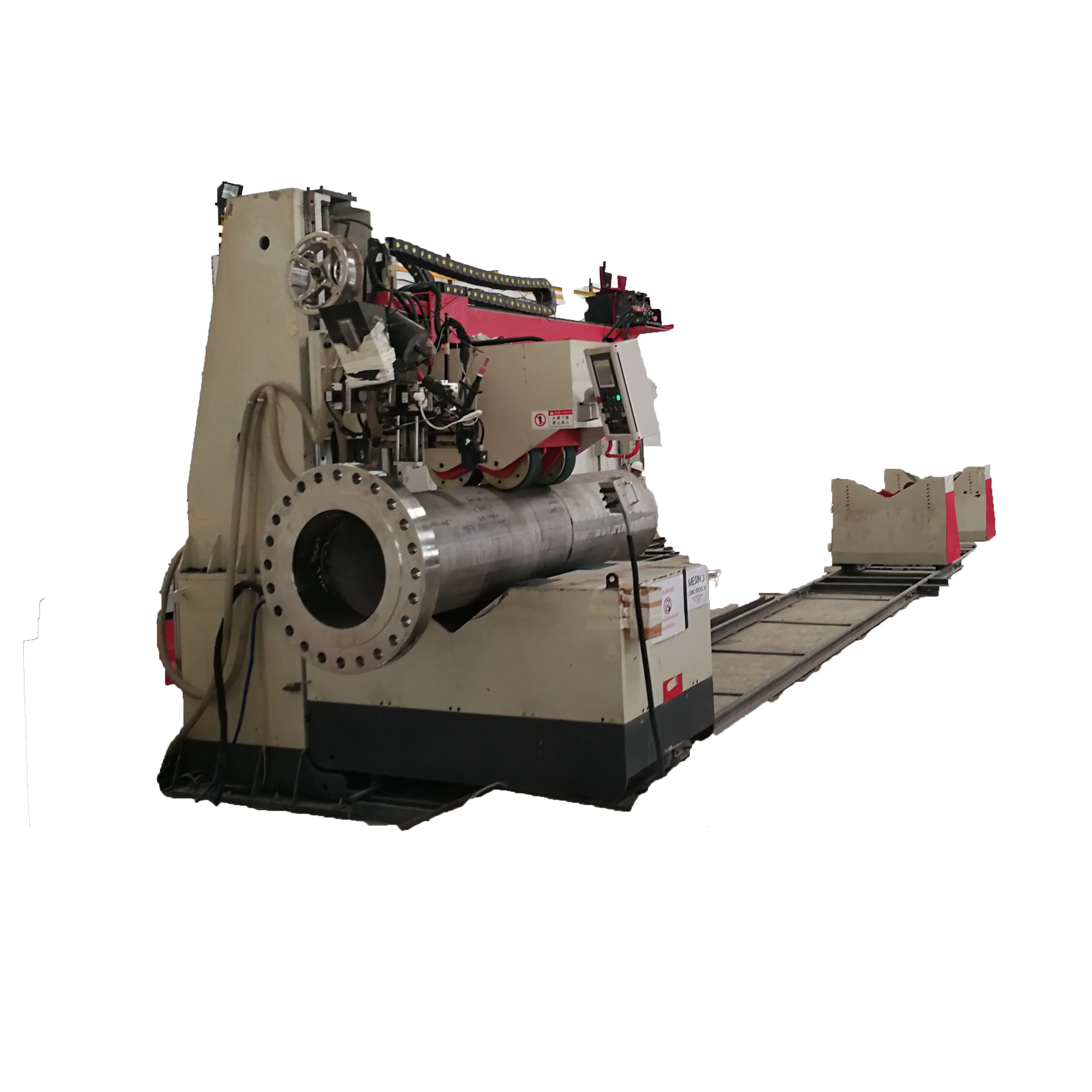 New Advanced Muti-function Automatic Pipe Welding Machine with Three Welding Torches(TIG+MIG+SAW)