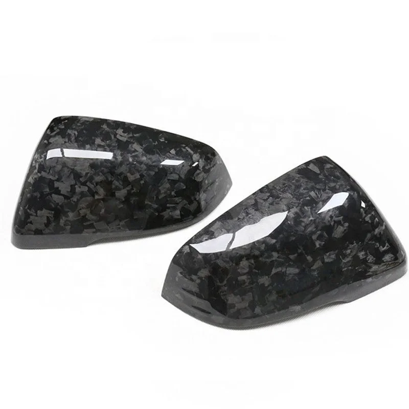 Car Rear View Mirror Cover, Carbon Overlay Side Mirror Cover for Toyota Supra A90