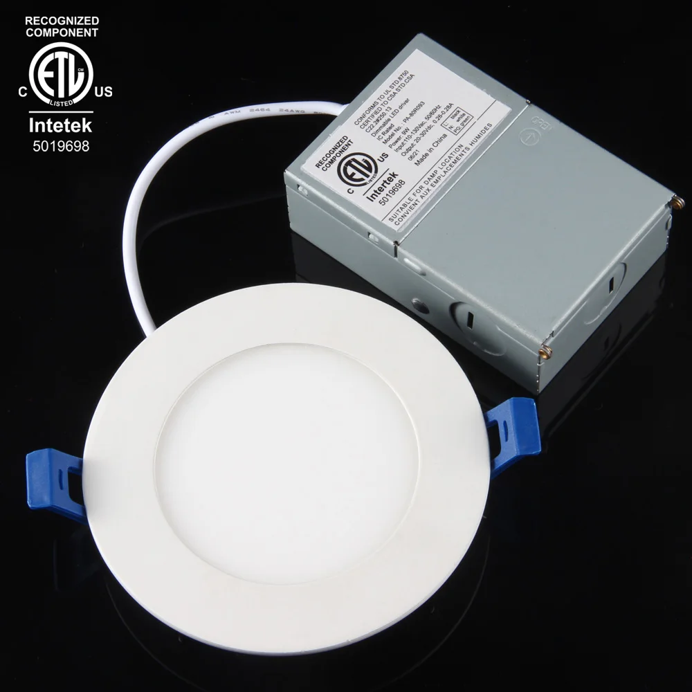 Etl (5019698) 9/12/18/24 Watts Ultra Slim Round Led Ceiling Panel Light