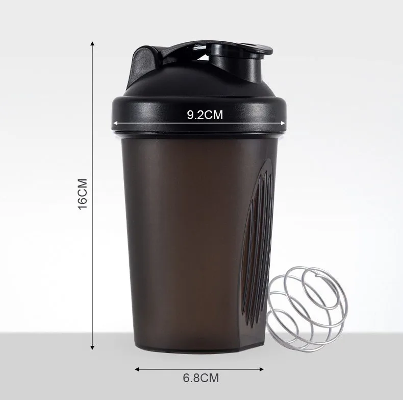 Customized Shaker Water Bottle Shaker Bottle Custom Gym Protein Bottles Print Logo Sport Plastic Bpa Free Promotion
