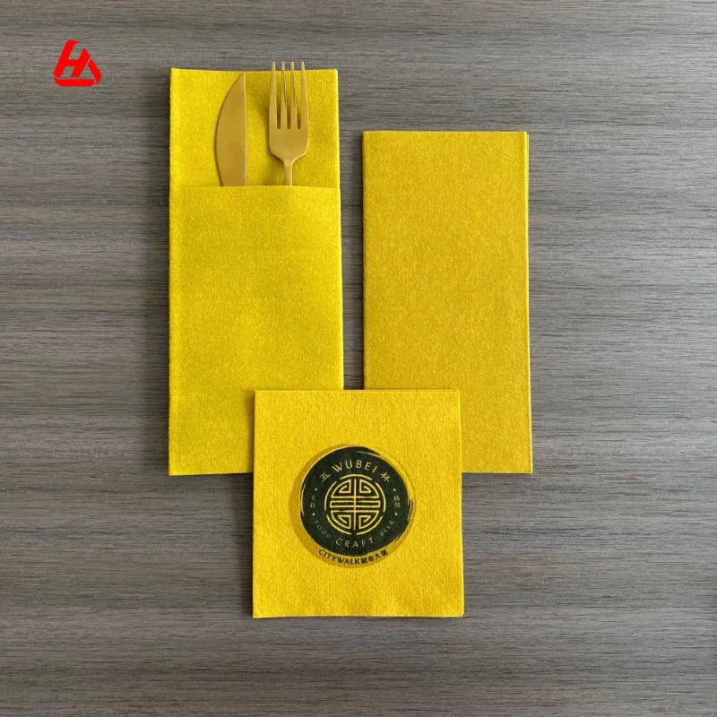 Luxury Linen Feel Airlaid Napkin Colored Paper Napkins Decoupage Paper Napkin Tissue