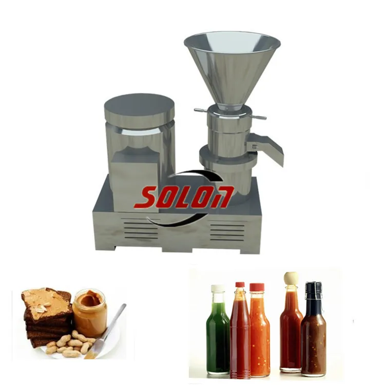 JMS colloid mill grinding peanut butter ground nut paste machine