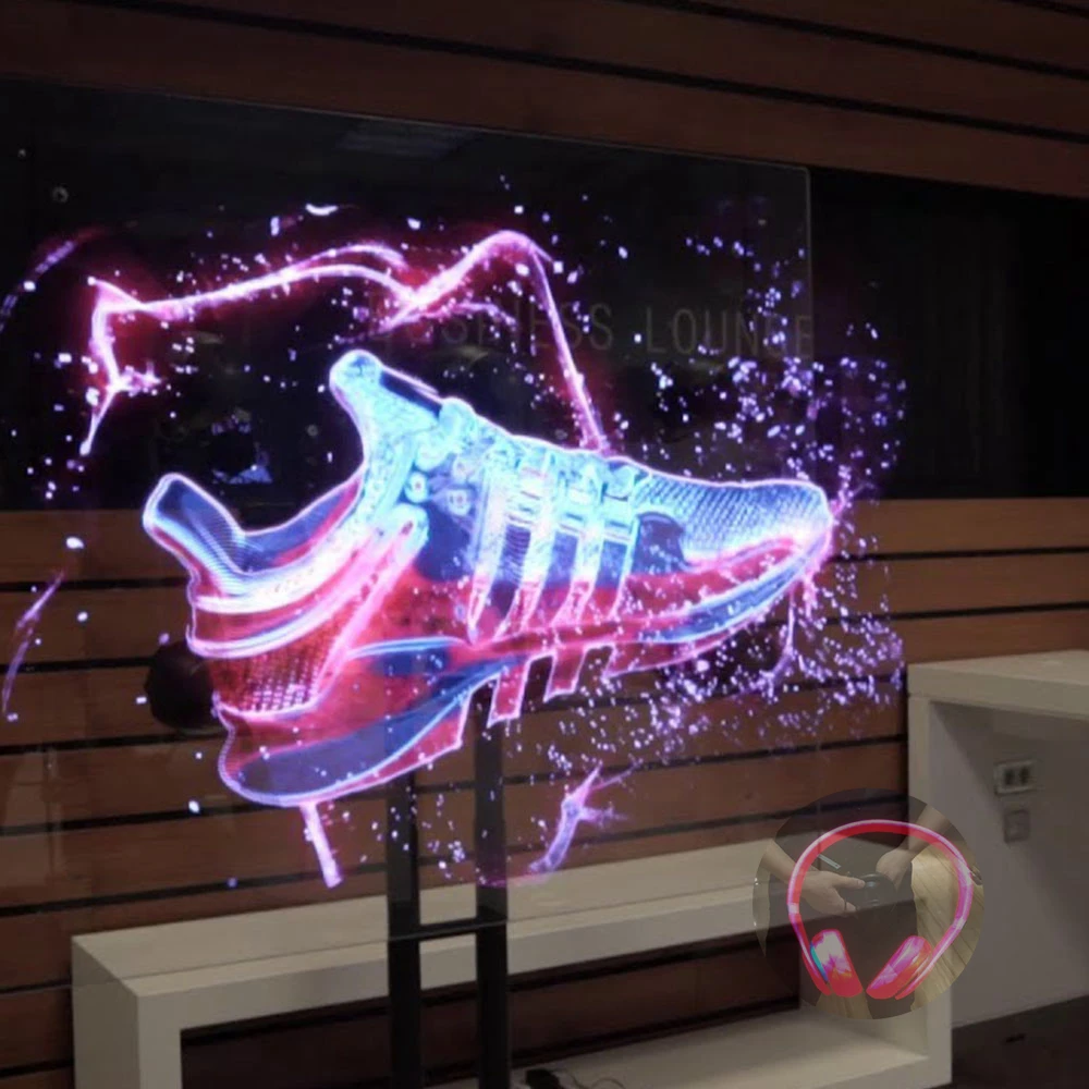 Manufacturer Supplier Customized Naked Eye 3D Fan Screen Anime Display For Advertising