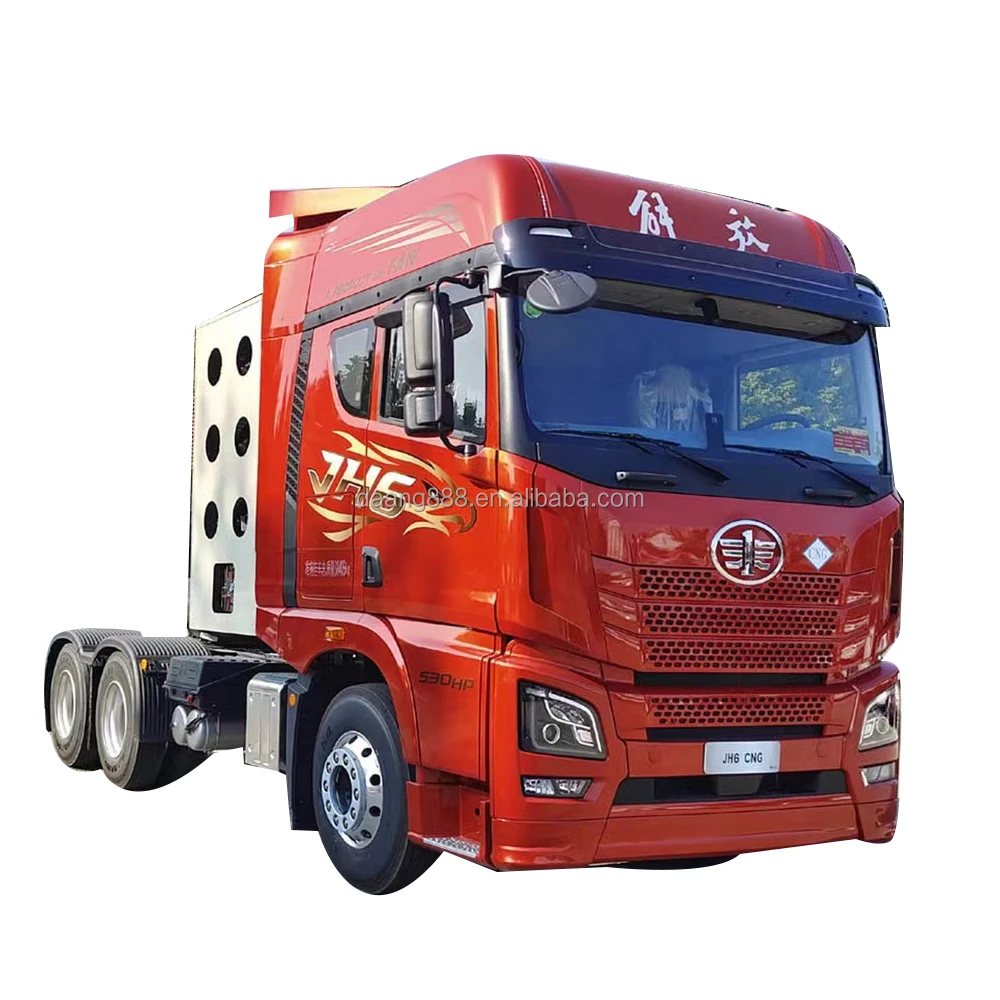 FAW Trucks JH6 бестселлер высокоэффективный трактор CNG камера 10 быстрая автоматическая пневматическая подвеска из углеродного волокна 16 WEICHAI