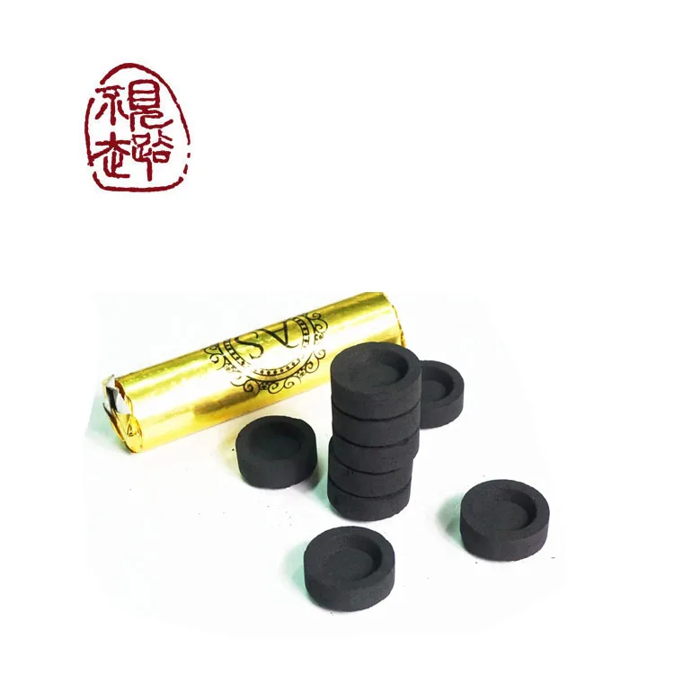 Saudi Arabia Instant Light No Smoke Burner Use Incense Round Charcoal