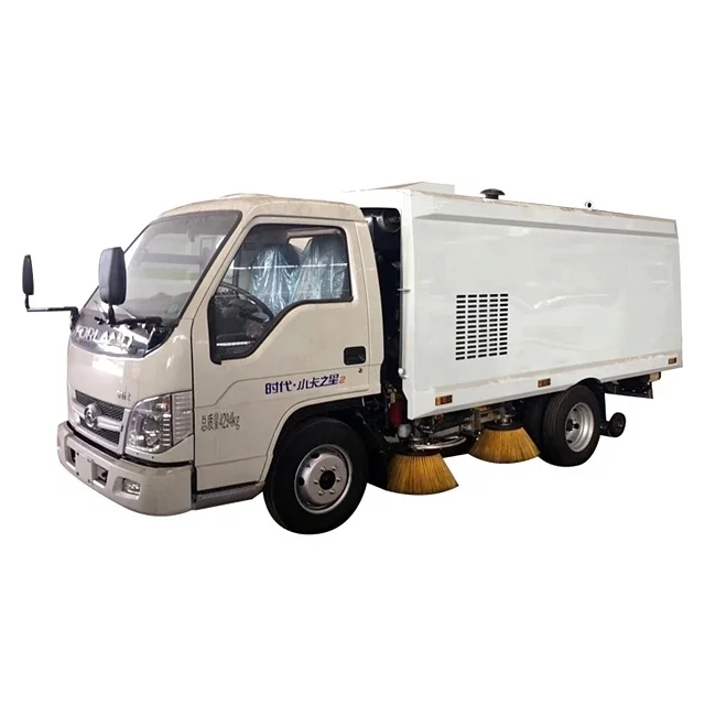 High Efficiency Cheaper Price Runway Street Road Highway Airport mini Sweeper Truck 5cbm Sweeping Cleaning Truck