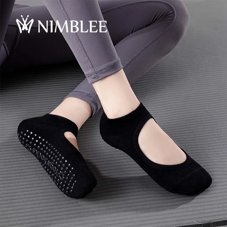 Women Yoga grip Anti-slip socks custom Pilates Barre Ballet Dance Sports yoga sock