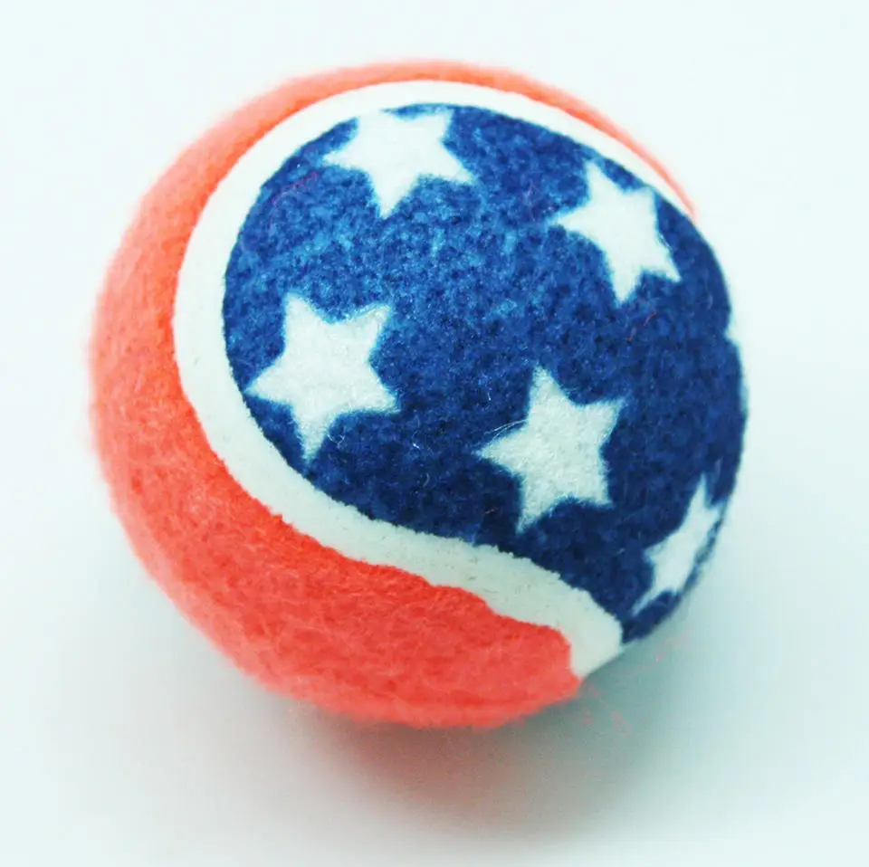 Hot Selling Thrower Balls Customsized Pattern Dog Toy Tennis Ball