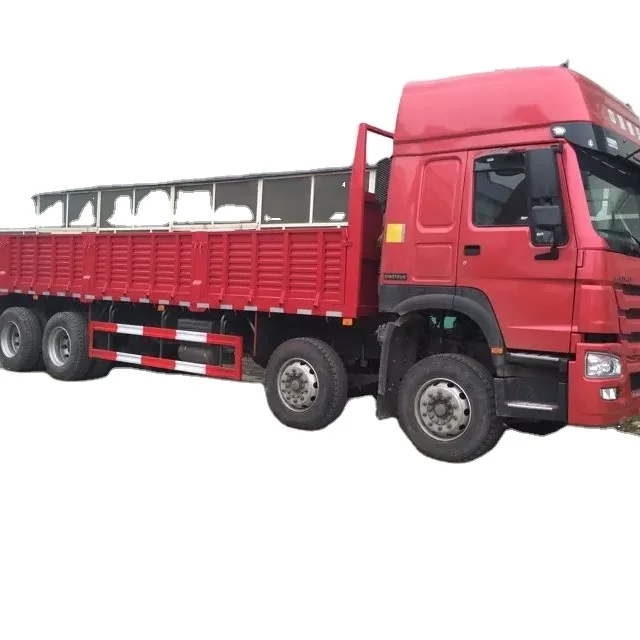 Сделано в Китае, новый и использованный, сверхмощный, заводская цена, Sinotruk Howo FAW Shacman, 12 колес, 8*4 фургон, грузовик, забор, грузовик