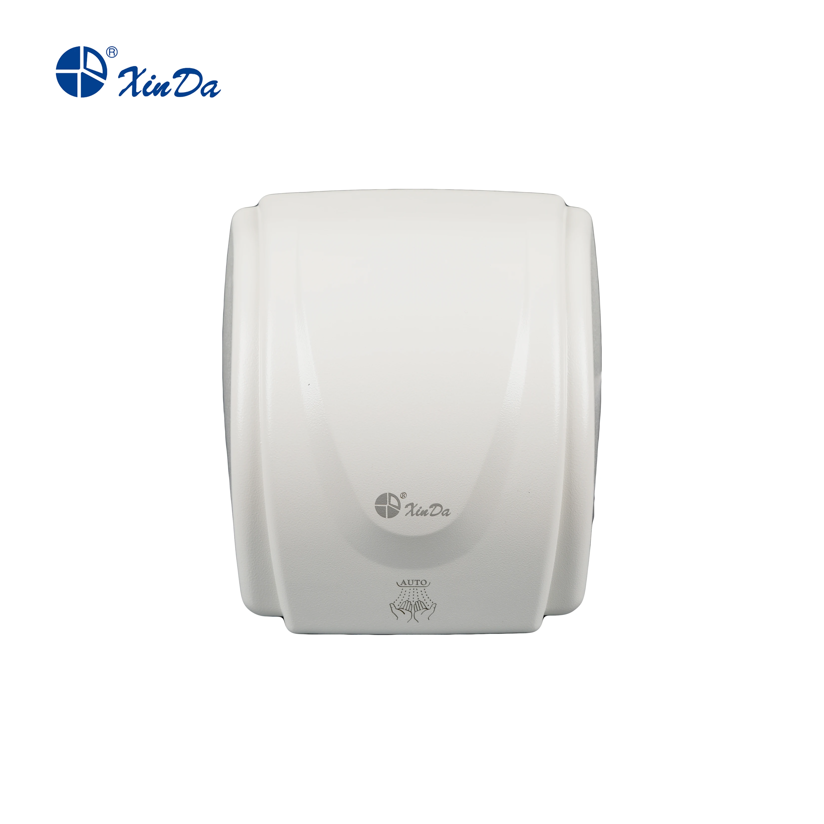 The XinDa GSX1800A Hotel automatic sensor professional hand dryer automatic white plastic body wall mounted Hand  Dryer