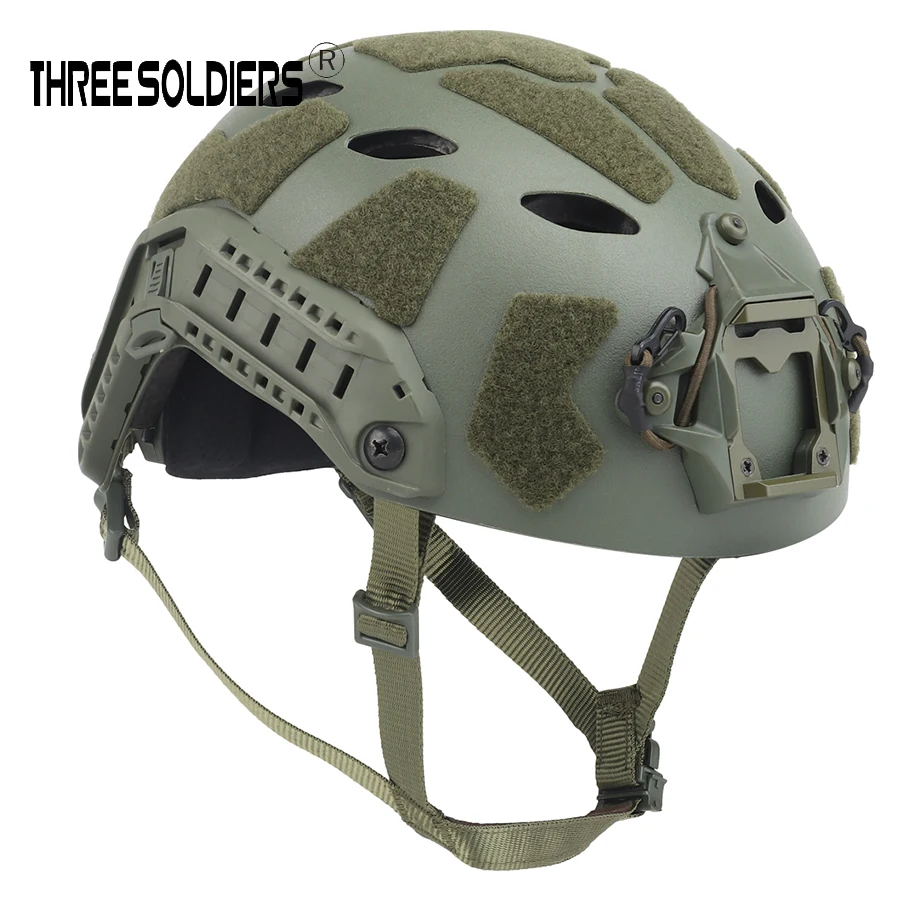 WholesaleTactical FAST SF Helmet Super High Cut Lightweight Modular Bungee Shroud NVGs Rail Paintball Accessories