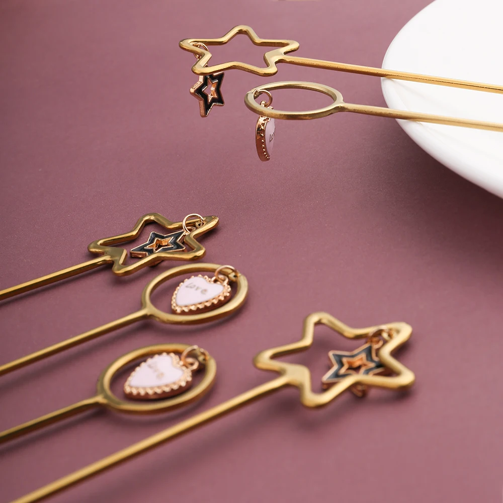 
Wholesale 18/10 stainless steel reusable colorful mini dessert cake fruit salad fork 