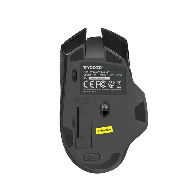 Wireless rechargeable computer mouse 2.4G optical usb receiver cordless mouse for pc laptop desktop