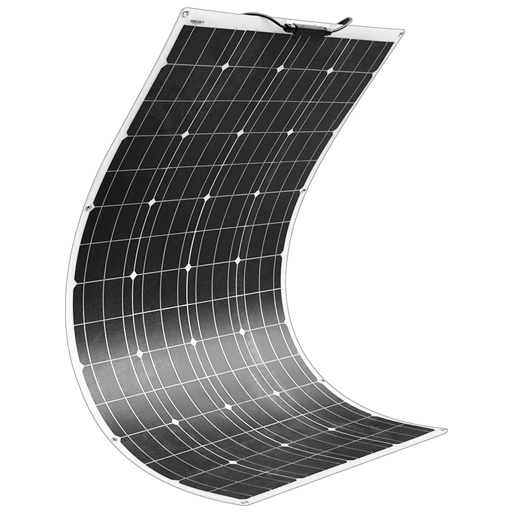 Hot Sale Low Price Custom Thin Lightweight Flexible Solar Panels For Balcony System