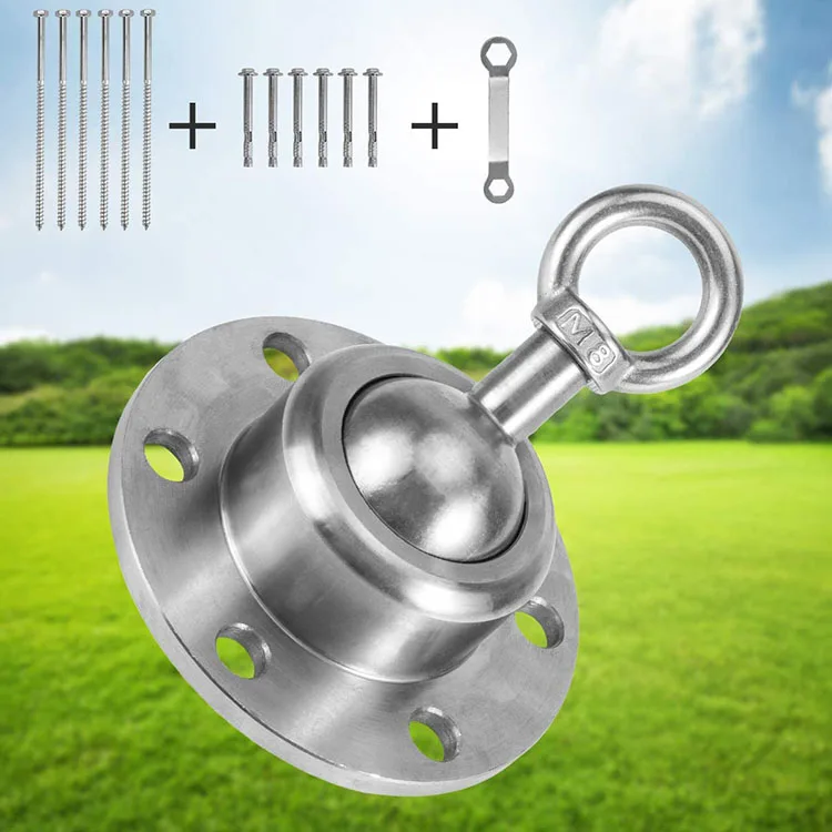 Amazon, сменная пожизненная гарантия для больших, средних и маленьких собак, двухцветный Выбор, поворот на 360 градусов для собак, анкерная стойка для собак