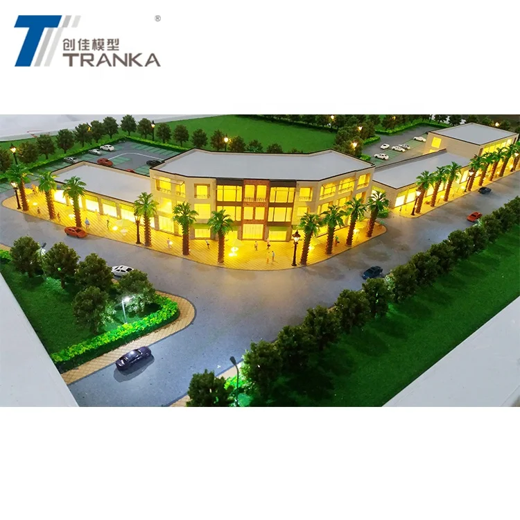 1/200 scale architecture model for shopping mall  3d building