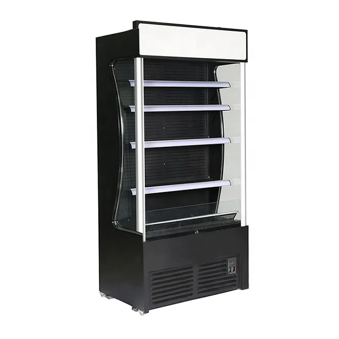 Durable Drinks Fresh Fruit Refrigerator Cooler Air Curtain Cabinet