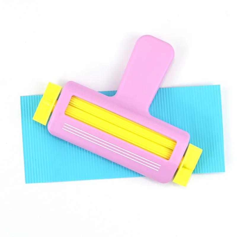Ship within three days Linear drum indentation plastic paper crimper paper crimper tool