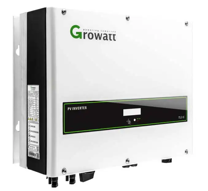 7 KW 8 KW 9 KW 10 KW 11 KW Growatt Dual MPPTs Three Phase For Small Commercial Application Growatt Hybrid Solar Inverter 10kw