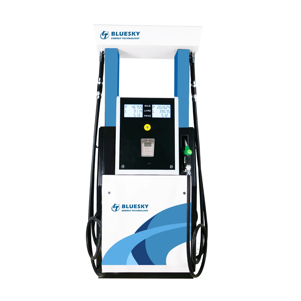 Bluesky оборудование для АЗС электрический 2 форсунки топливный насос Tatsuno бензиновый дозатор