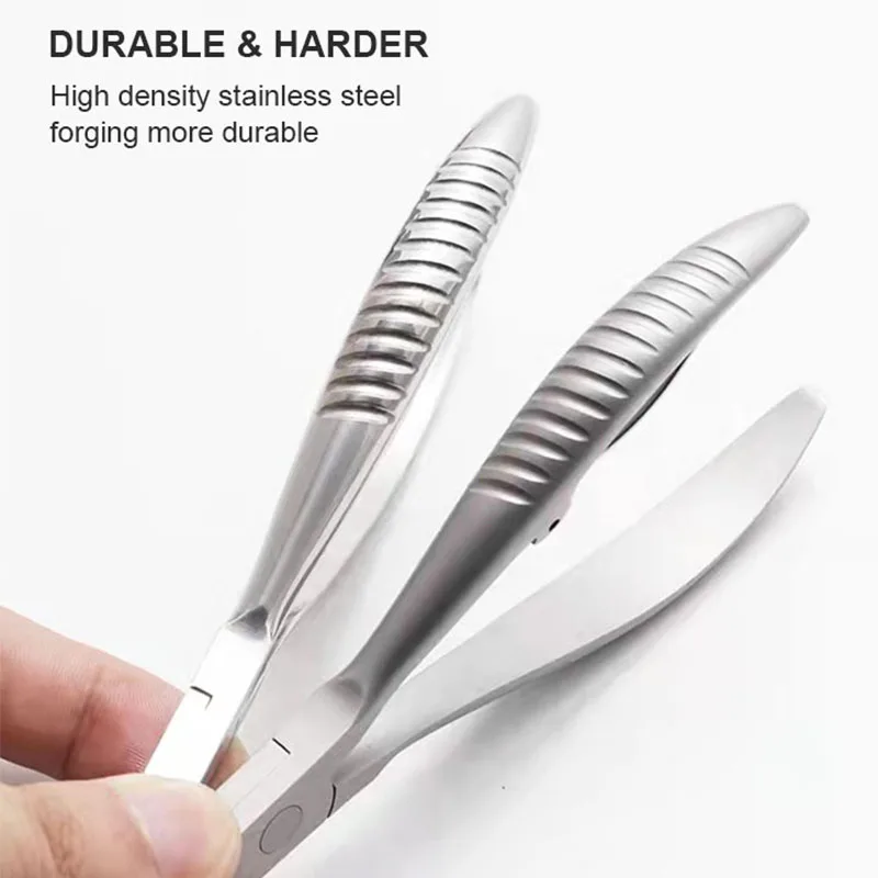 Factory Wholesale Price Cuticle Nipper Stainless Steel Manicure Care Cutter Tool Single Spring Ingrown Toenails Clippers Trimmer