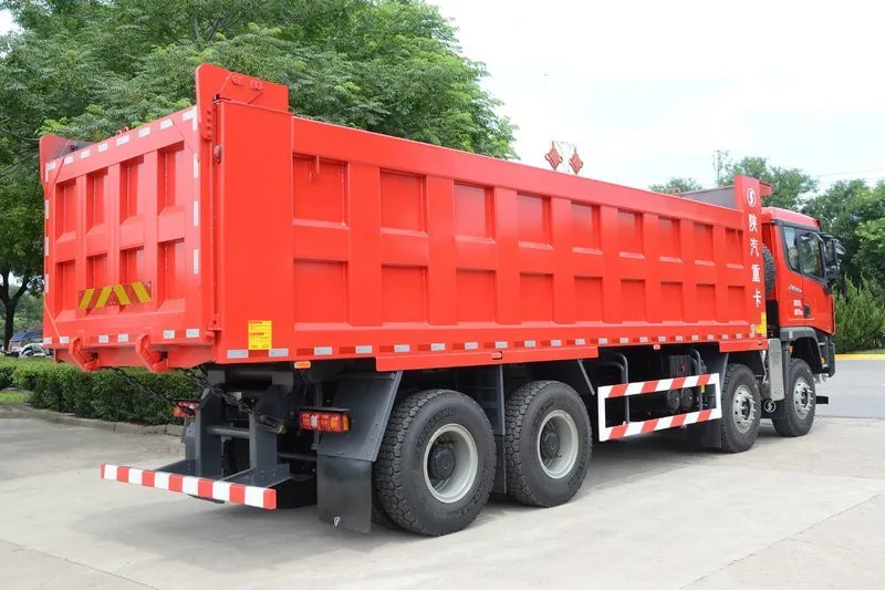8x4 левый привод Shaanxi автомобильный Delong X3000 ручной самосвал гусеничный
