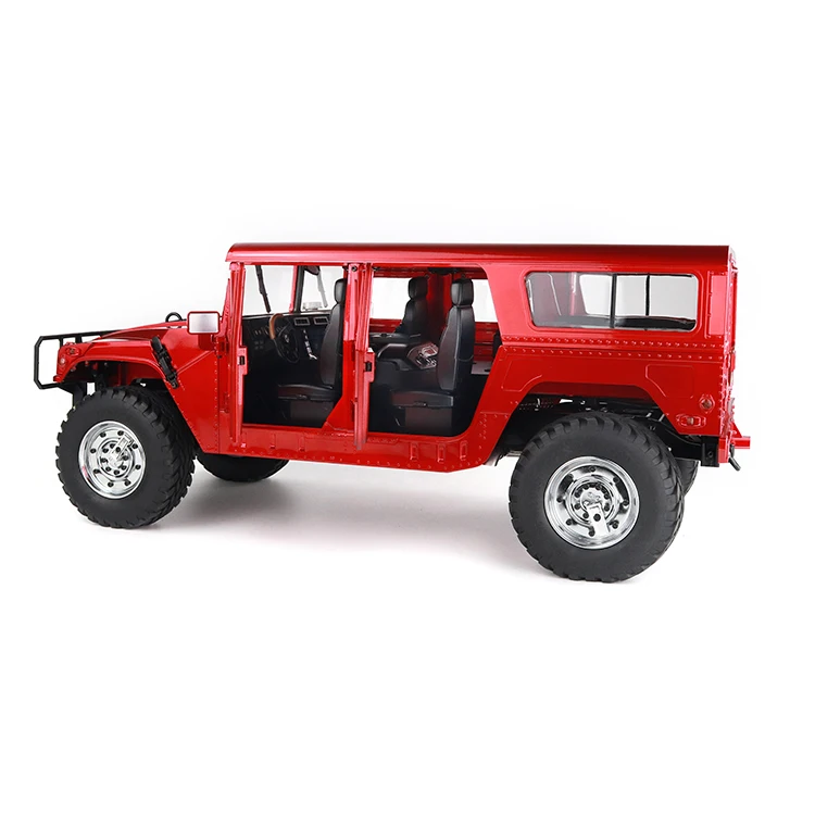 TRASPED HG-P415 1/10 2.4G 4WD Car Metal Chassis Vehicle Model American Civilian Hummer H1 rc truck remote control car