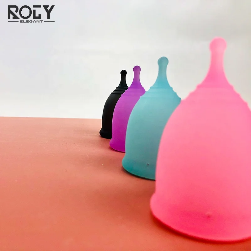Custom Wholesale Foldable Reusable Collapsible Women Period Medical Silicone Eco Friendly Menstrual