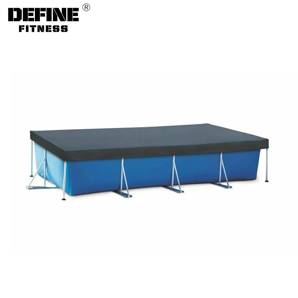 Define fitness Grande Retangular Rectangular Frame Swimming Pool Metal Frame Steel Pool Swimming