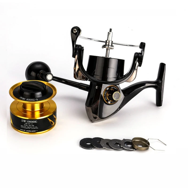 Wonderful Saltiga SW4000XG SW6000HG SW10000HG 11+1 Bearings 35kg Drag Power  Spinning Saltwater Fishing Reel