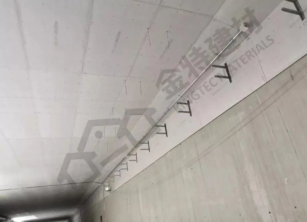 20mm Low Density Calcium Silicate Board for Tunnel Ceiling Fire Protection