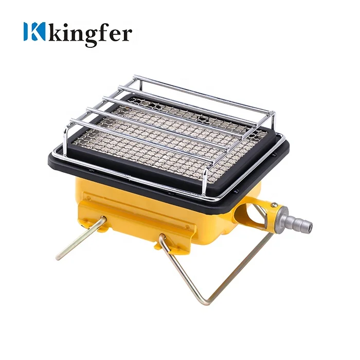 Outdoor portable camping heater cooking and heating beautiful colour