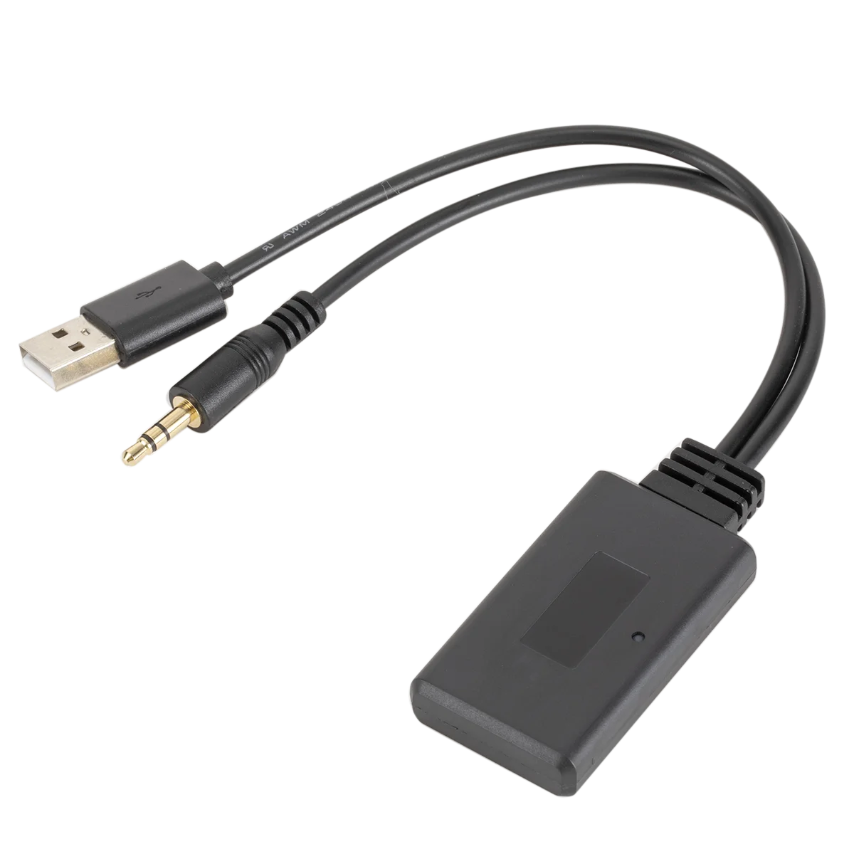 Suitable for car audio plug and play car AUX 3.5MM BT 5.0 audio cable, wireless BT audio receiver