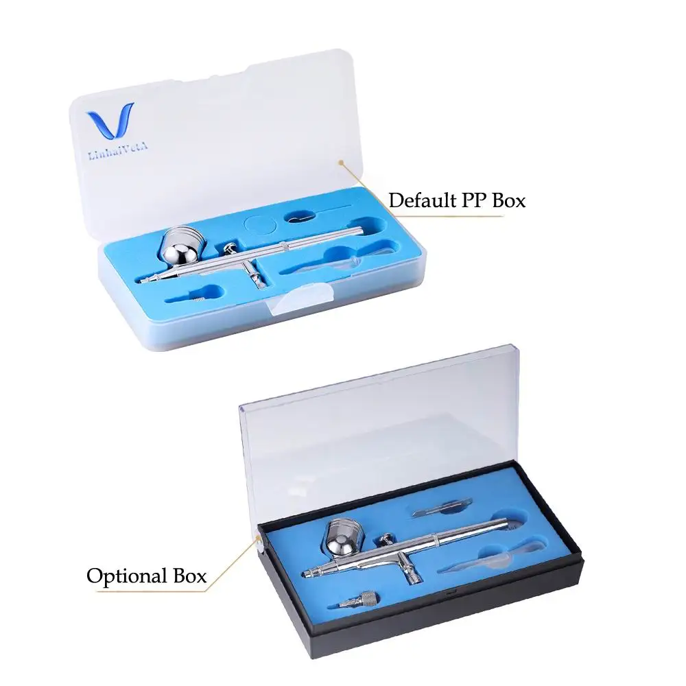 
LinhaivetA makeup beauty airbrush kit machine cake hobby mini air brush gun 