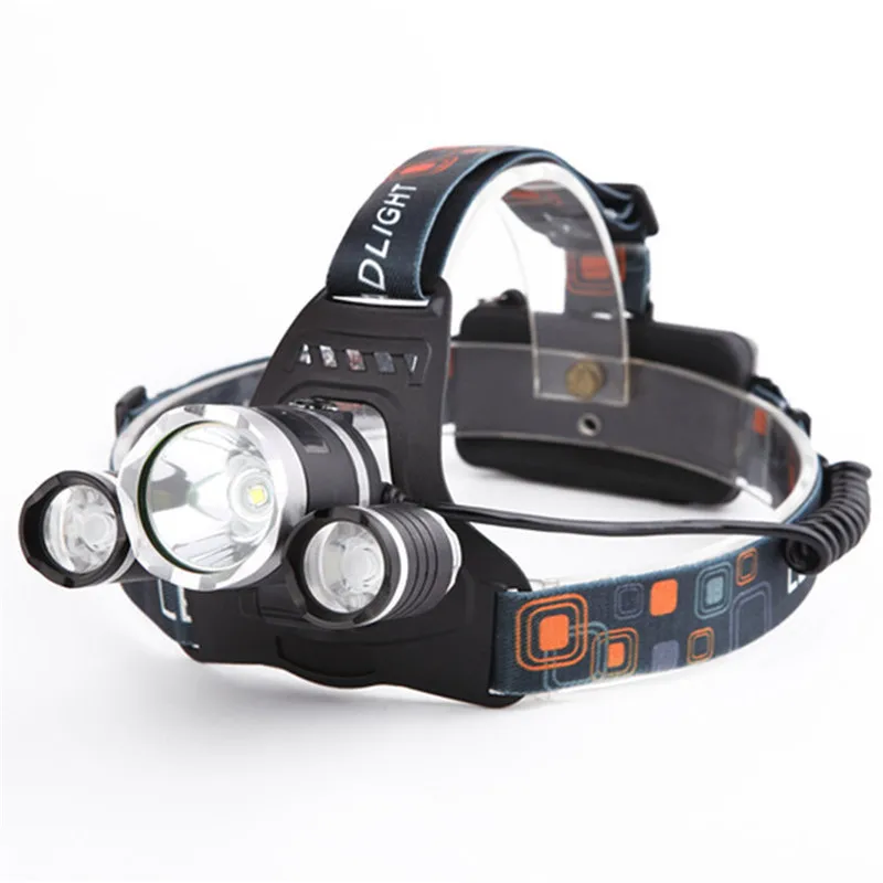 Head Lamp Rechargeable 4 Modes Waterproof LED Headlamp Torch