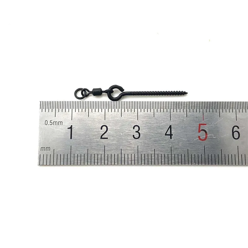 carp fishing swivel bait screw for boilies pop up corn terminal tackle accessories
