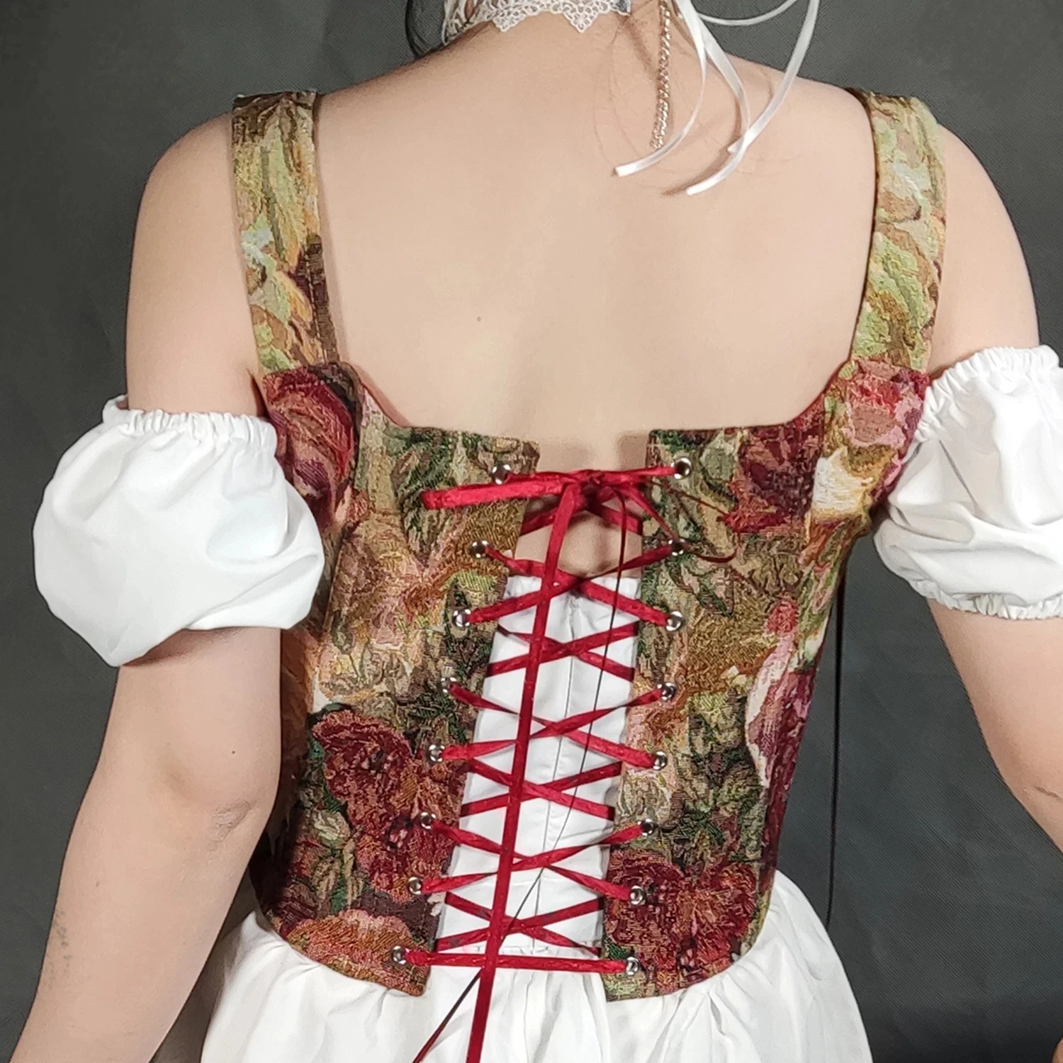 Spring New Corset Crop Tops Women Fashion Bandage Backless Summer Party Cute Tank Tops Off Shoulder